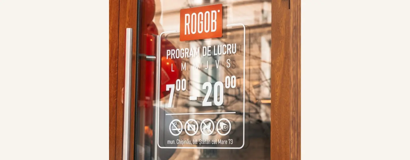 ROGOB și-a redeschis ușile în centrul Chișinăului!