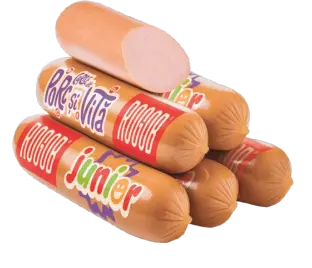 Crenvurști Junior din carne de vită și porc