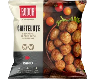 Chifteluțe din carne de porc și pui, congelate