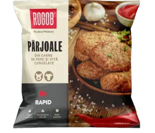 Pârjoale din carne de porc și vită, congelate