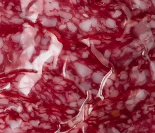 Salam De Transilvania cu boabe de muștar, crud-afumat